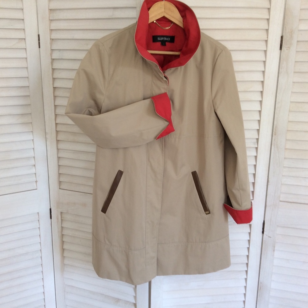 Ellen Tracy Rain Coat